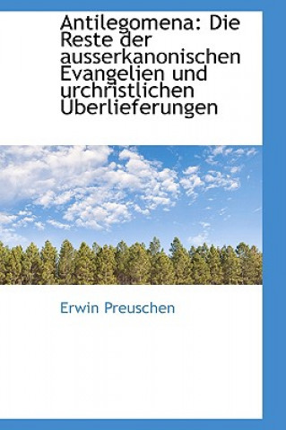 Buch Antilegomena Erwin Preuschen