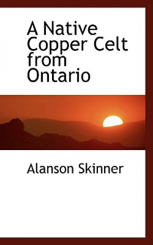 Carte Native Copper Celt from Ontario Alanson Skinner