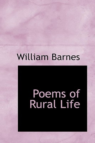 Libro Poems of Rural Life William Barnes