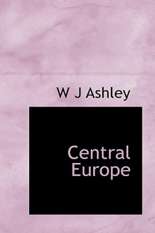 Carte Central Europe W J Ashley