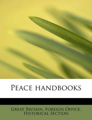 Książka Peace Handbooks Baddata