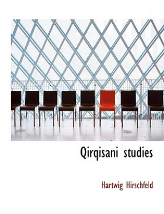 Könyv Qirqisani Studies Hartwig Hirschfeld