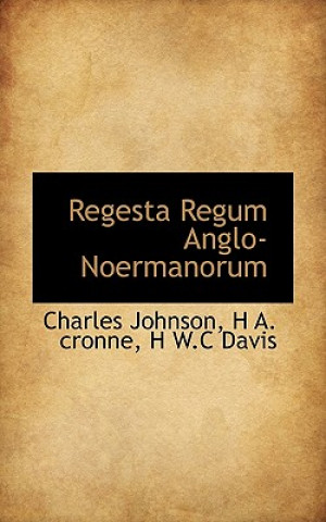 Knjiga Regesta Regum Anglo-Noermanorum Davis