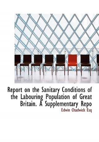 Könyv Report on the Sanitary Conditions of the Labouring Population of Great Britain. a Supplementary Repo Edwin Chadwick