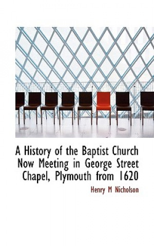 Könyv History of the Baptist Church Now Meeting in George Street Chapel, Plymouth from 1620 Henry M Nicholson