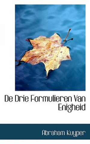 Книга de Drie Formulieren Van Enigheid Kuyper