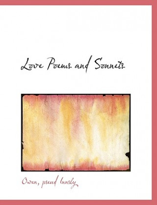 Livre Love Poems and Sonnets Owen Pseud Innsly