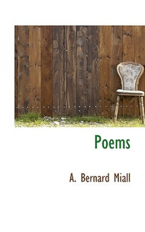 Książka Poems A Bernard Miall