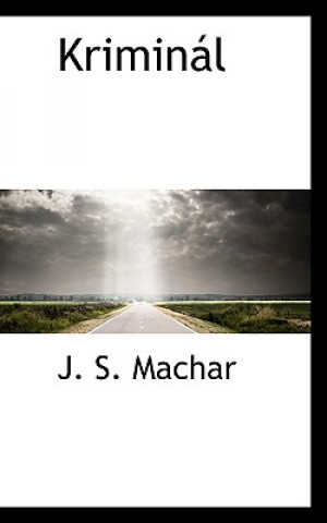 Knjiga Kriminal J S Machar