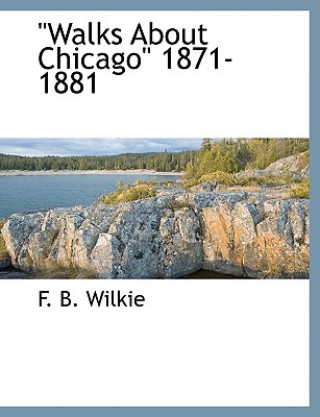 Kniha Walks about Chicago 1871-1881 F B. Wilkie