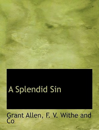 Książka Splendid Sin Grant Allen