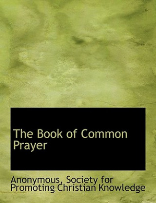 Kniha Book of Common Prayer Anonymous