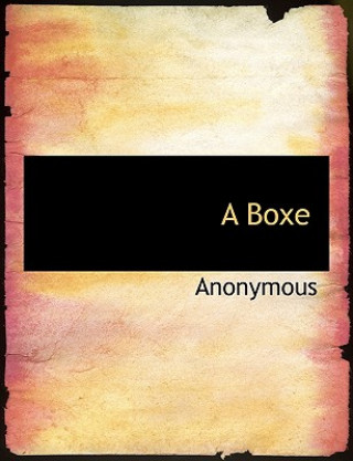 Knjiga Boxe Anonymous