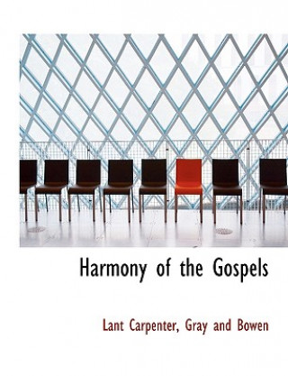 Kniha Harmony of the Gospels Lant Carpenter