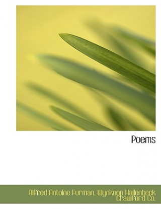 Knjiga Poems Alfred Antoine Furman