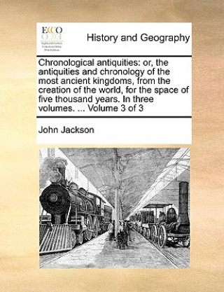 Knjiga Chronological Antiquities John Jackson