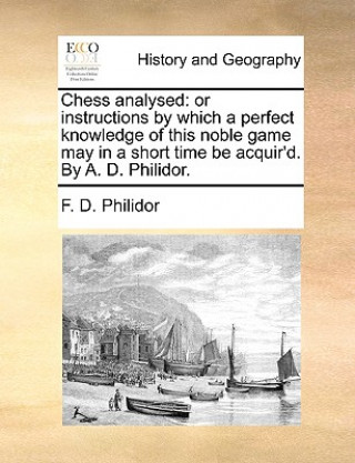 Kniha Chess Analysed F. D. Philidor