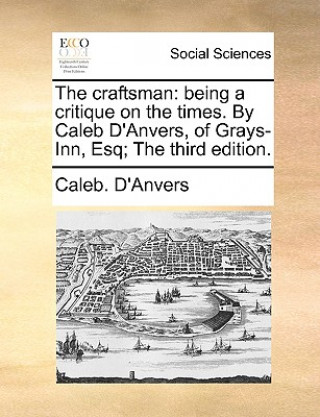 Книга Craftsman Caleb. D'Anvers