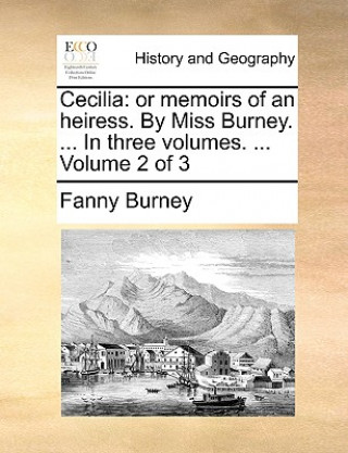 Carte Cecilia Fanny Burney