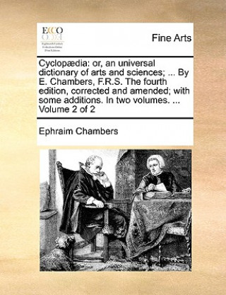 Книга Cyclopaedia Ephraim Chambers