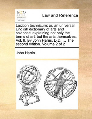 Książka Lexicon technicum John Harris