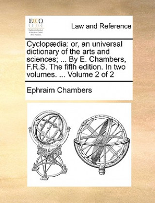 Knjiga Cyclopaedia Ephraim Chambers