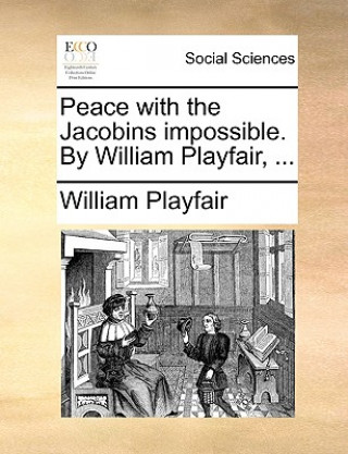 Carte Peace with the Jacobins Impossible. by William Playfair, ... William Playfair
