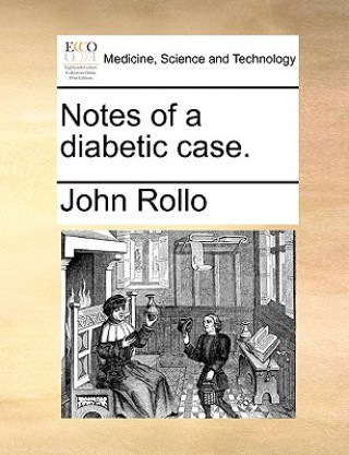 Book Notes of a Diabetic Case. John Rollo