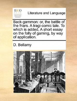 Kniha Back-Gammon D. Bellamy