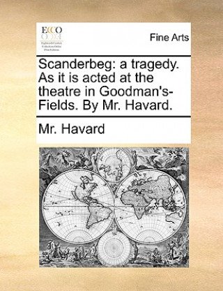 Book Scanderbeg Mr. Havard