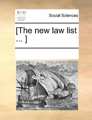 Livre [The New Law List ... ] Multiple Contributors