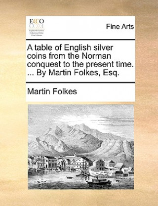 Carte Table of English Silver Coins from the Norman Conquest to the Present Time. ... by Martin Folkes, Esq. Martin Folkes