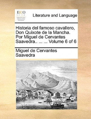 Kniha Historia del famoso cavallero, Don Quixote de la Mancha. Por Miguel de Cervantes Saavedra.. ... ... Volume 6 of 6 Miguel de Cervantes Saavedra