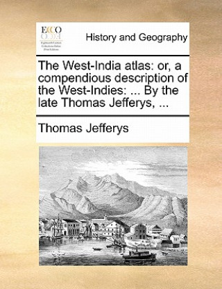 Książka West-India Atlas Thomas Jefferys