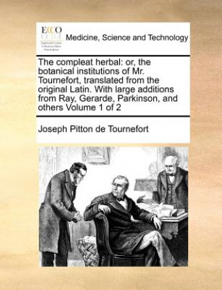 Carte compleat herbal Joseph Pitton de Tournefort