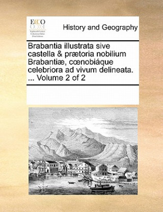 Könyv Brabantia Illustrata Sive Castella & Praetoria Nobilium Brabantiae, C Nobiaque Celebriora Ad Vivum Delineata. ... Volume 2 of 2 Multiple Contributors