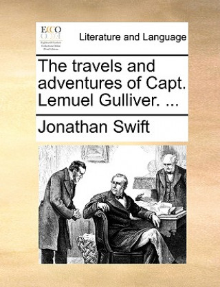 Książka Travels and Adventures of Capt. Lemuel Gulliver. ... Jonathan Swift