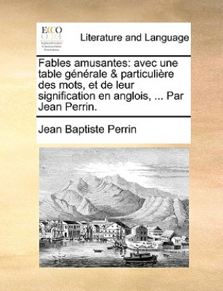 Kniha Fables Amusantes Jean Baptiste Perrin