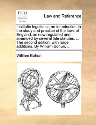 Könyv Institutio legalis William Bohun