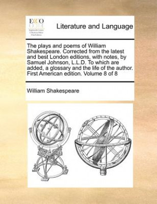 Carte Plays and Poems of William Shakespeare. Corrected from the Latest and Best London Editions, with Notes, by Samuel Johnson, L.L.D. to Which Are Added, William Shakespeare