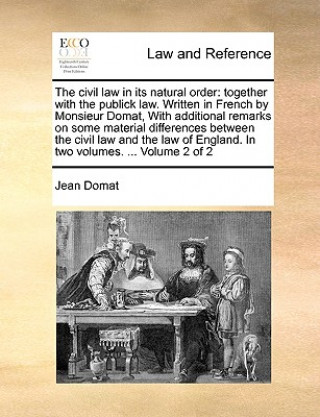 Book civil law in its natural order Jean Domat