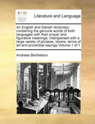 Carte English and Danish dictionary Andreas Berthelson