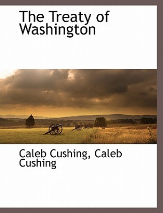 Carte Treaty of Washington Caleb Cushing