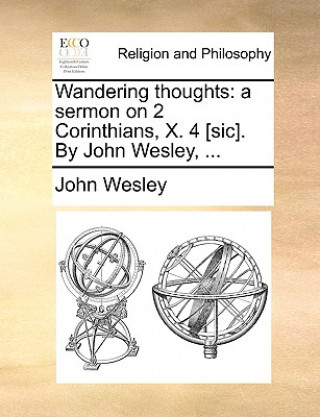 Livre Wandering Thoughts John Wesley