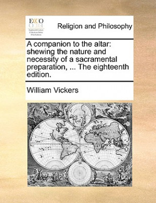 Libro Companion to the Altar William Vickers