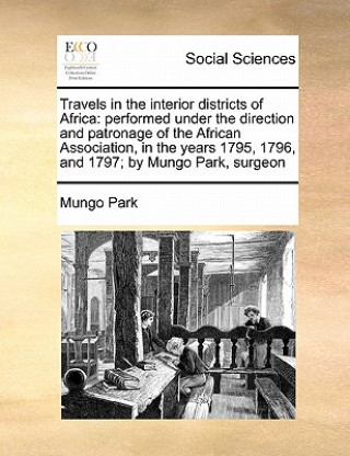 Knjiga Travels in the Interior Districts of Africa Mungo Park