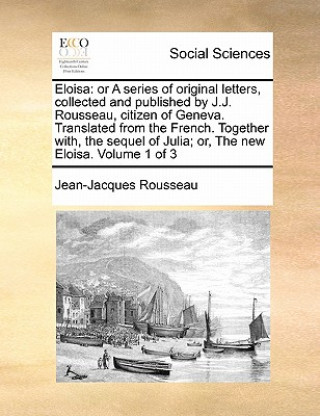 Kniha Eloisa Jean-Jacques Rousseau