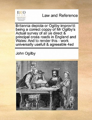 Kniha Britannia Depicta or Ogilby Improv'd John Ogilby