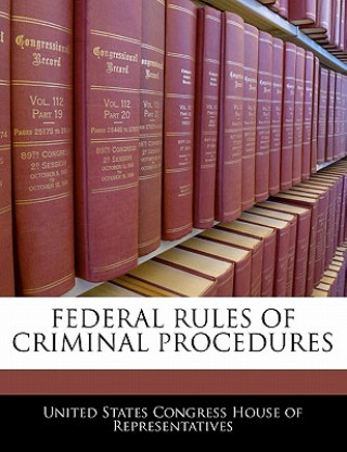 Livre FEDERAL RULES OF CRIMINAL PROCEDURES 