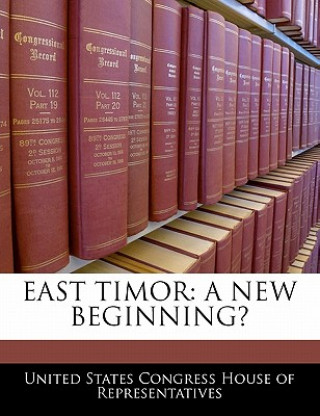 Kniha EAST TIMOR: A NEW BEGINNING? 